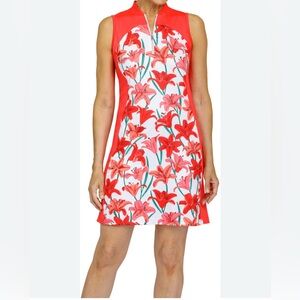 Small Tail Activewear Denia Sleeveless Golf Dress - Valencia Lillies tennis